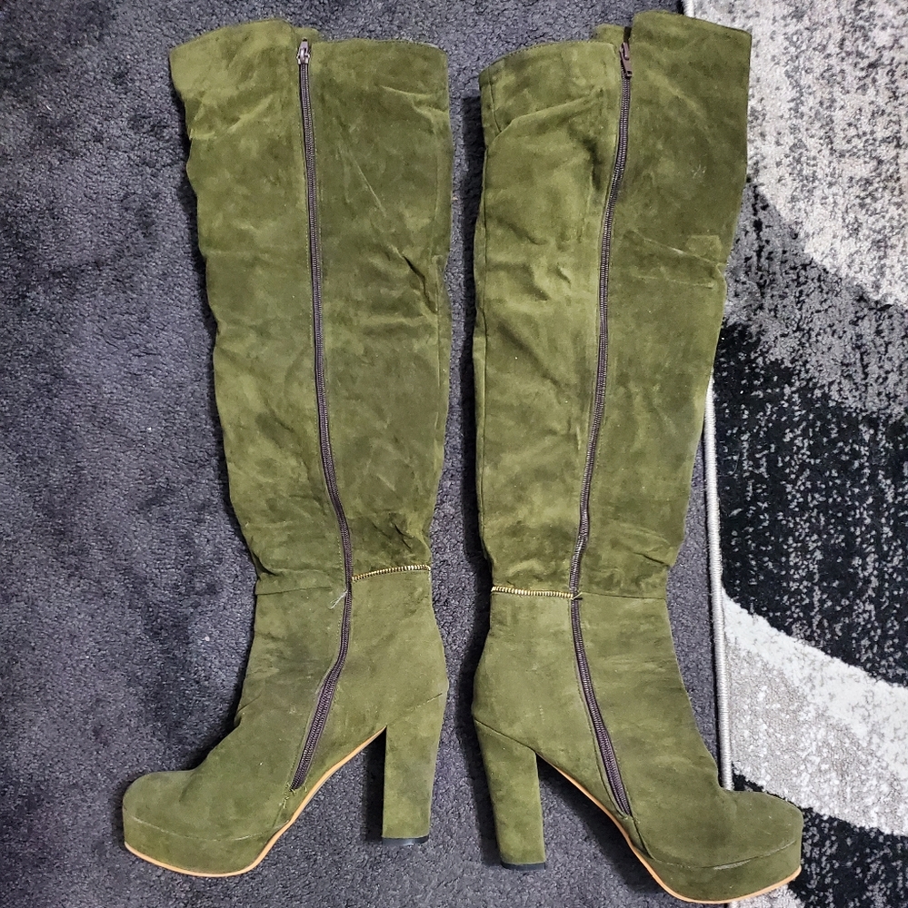 Green boots